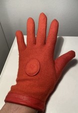 Christian Dior, guanti da dito, cashmere con pelle, vintage 