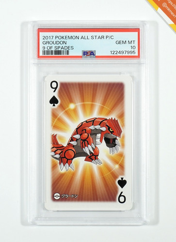 Pokemon psa groudon of - 10,