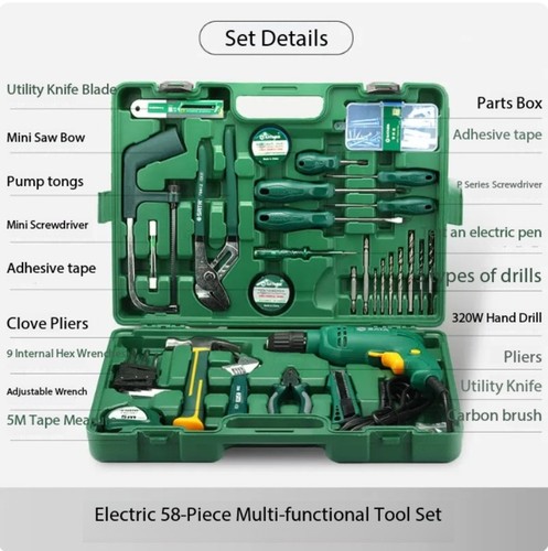 Set attrezzi pezzi - set, 58