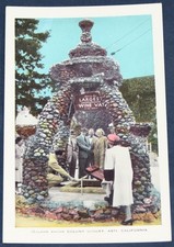 Cartolina Vasca Vino, Cantina