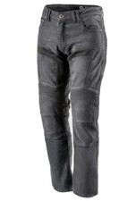 PANTALONI JEANS MOTO OJ MAN UOMO JUMPER NERO ELASTICIZZATO OMOLOGATO TG 46