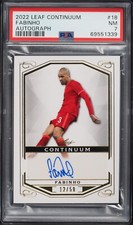 2022 Leaf Continuum Fabinho AUTO /50 #18 PSA 7 NRMT
