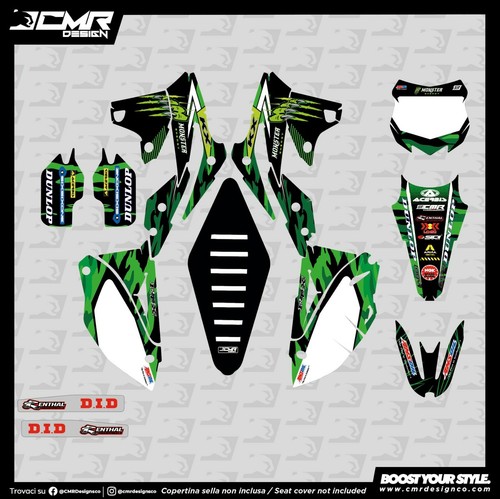 Kit grafiche adesivi - kit,