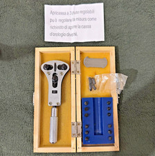 APRICASSA OROLOGIO. NUOVO COMPLETO DI SCATOLA DI LEGNO.