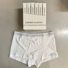 MARINA YACHTING 6 Boxer Uomo in Cotone Elasticizzato Art. MY132/E BIANCO