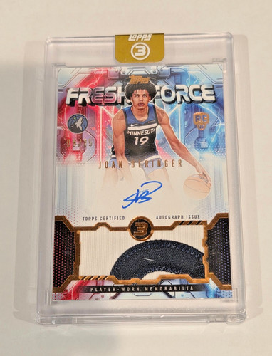 Joan beringer 2025 - 2025, topps