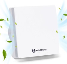 ESTRATTORE ASPIRATORE ARIA DA MURO VENTOLA CUCINA BAGNO 11W AIGOSTAR Ø 100/110" 