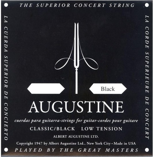 Augustine black corda per