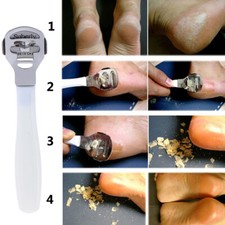 PIEDI DURONI LEVA RIMUOVI CALLI PIEDE PELLE DURA LISCIA ACCIAIO ESFOLIANTE au