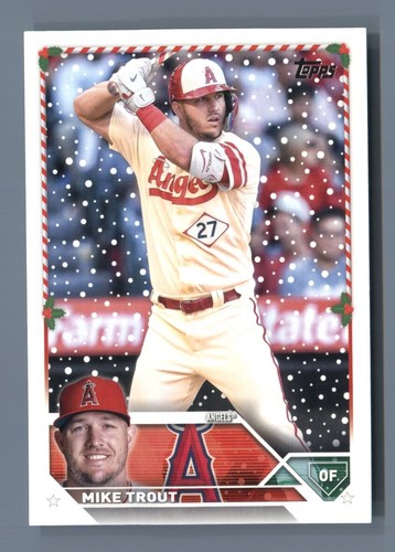2023 topps holiday mike - 2023,