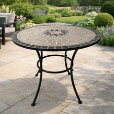 Tavolo Giardino Mosaico Ø80