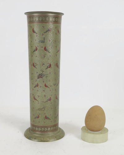 Vaso cilindro indiano - cilindro, in