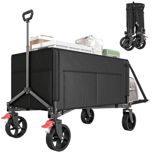 Outsunny carrello pieghevole - carrello,