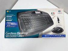 Logitech Cordless Desktop MX5000 Laser vintage keyboard bluetooth ITA (NO mouse)