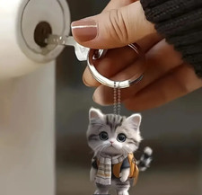 Ciondolo spilla gattino