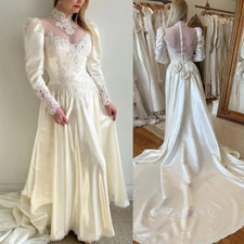 Abiti da sposa vintage maniche
