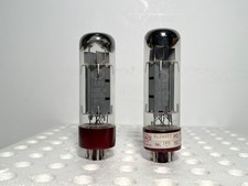 2 tubi vintage Svetlana "Winged C" EL34 testati come NOS senza rumore no microfonia