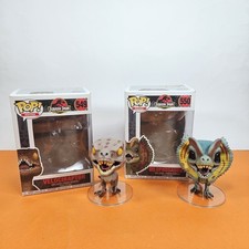 FUNKO POP JURASSIC PARK 25TH ANNIVERSARY Velociraptor #549 Dilophosaurus #550