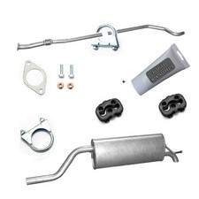 Tubo centrale + silenziatore