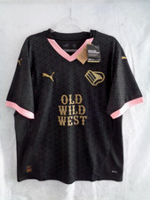 Maglia calcio Palermo XXL uomo nera trasferta Italia Puma Palermo maglia calcio XXL