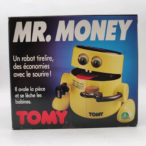 Tomy money box - money,