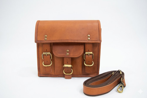 Pelle vintage borsa a - 9,