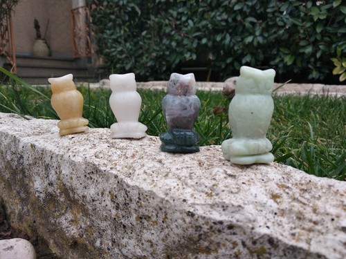Crystal therapy owl - crystal,