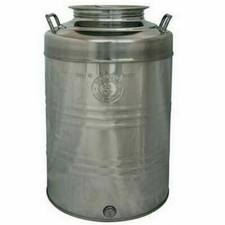 BIDONE CONTENITORE FUSTO OLIO
