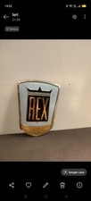 Placca Marca Vintage Rex anni