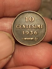 SAN MARINO - 10 CENTESIMI  1936