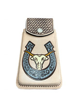 Fondina telefono in pelle