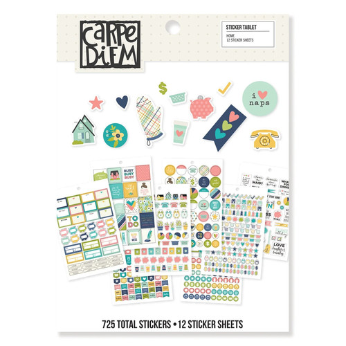 Libro adesivi planner carpe - planner,