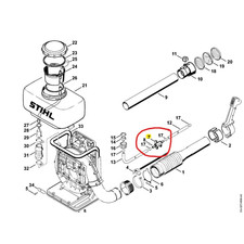 RUBINETTO SOFFIATORE STIHL BR