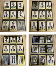 37 FIGURINE STICKERS JUVENTUS CALCIATORI PANINI 2018-19 COMPLETA Ronaldo Dybala