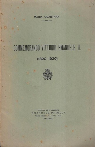 Commemorando vittorio emanuele - commemorando,