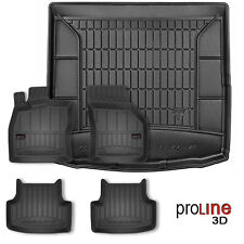 Tappetini e Vasca Baule PRO LINE 3D per Seat Leon III SW 2013 in poi