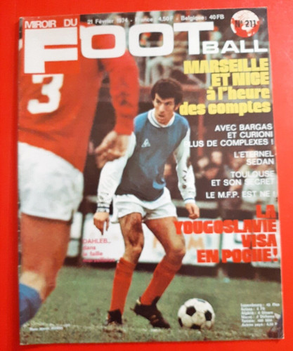 1974 miroir football 211 - 1974, du