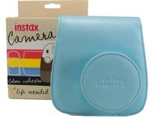 Fujifilm Borsa instax mini 8 pelle celeste