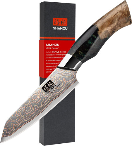 Coltello damasco spelucchino - coltello,