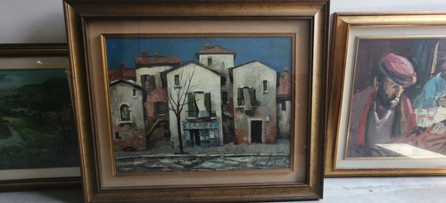quadri dipinti cornice