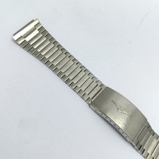 Bracciale orologio vintage acciaio inox 18 mm Longines 36599