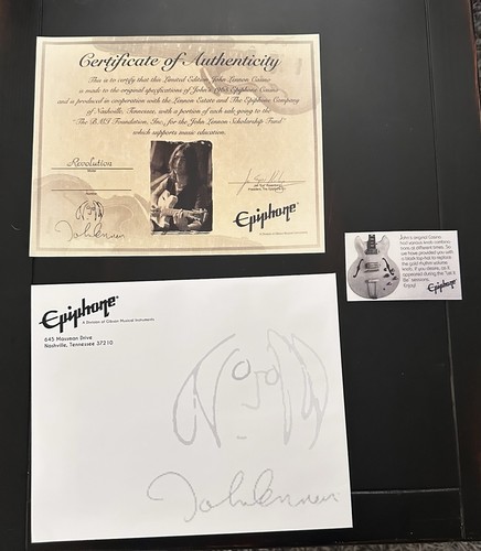 John lennon epiphone - epiphone, casino