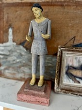 Antique Polychrome Religious