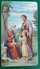 SACRA FAMIGLIA ANTICO SANTINO