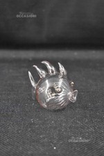 4 Pink Satin Glass Ball Fish