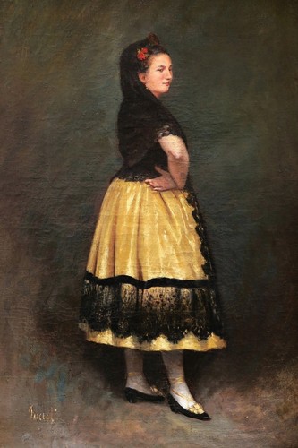verticale quadro olio