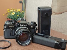 Canon AE-1 con obiettivo 50mm