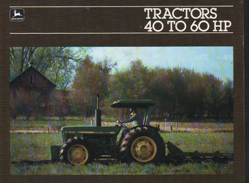 Foglietto brochure trattore
