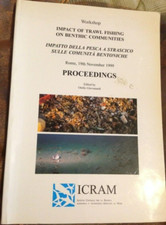 impatto pesca a strascico comunità bentoniche 1999