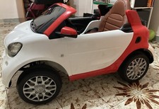 AUTO MACCHINA ELETTRICA PER BAMBINI Smart 12v con telecomando e caricatore
